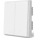 Intrerupator inteligent ingropat AQARA Smart Wall Switch EU, fara nul, 2 butoane fotografia produsului
