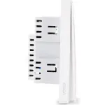 Intrerupator inteligent ingropat AQARA Smart Wall Switch EU, fara nul, 2 butoane fotografia produsului View 4 S