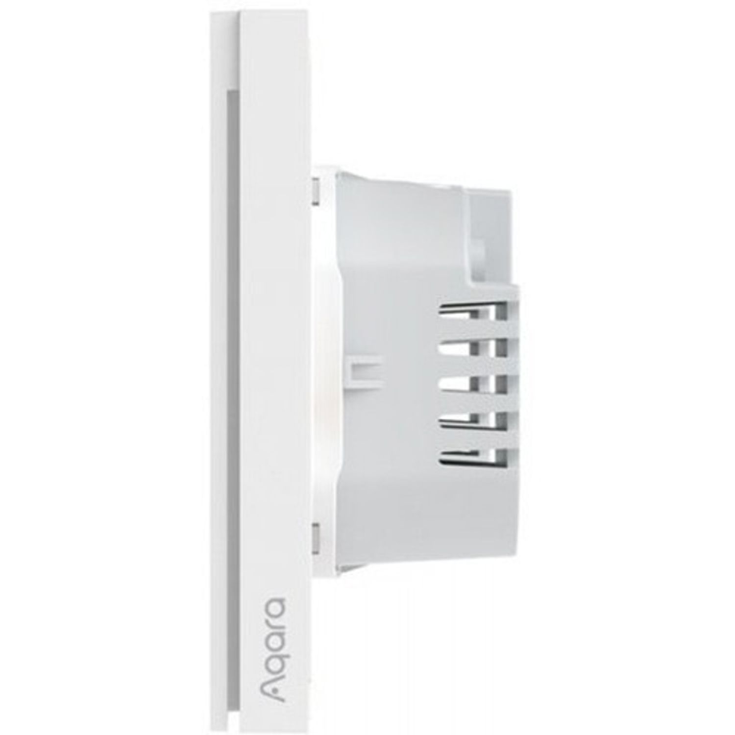 Intrerupator inteligent Aqara Smart Wall Switch H1 (With Neutral &ndash; cu Nul, Double Rocker) fotografia produsului View 3 L