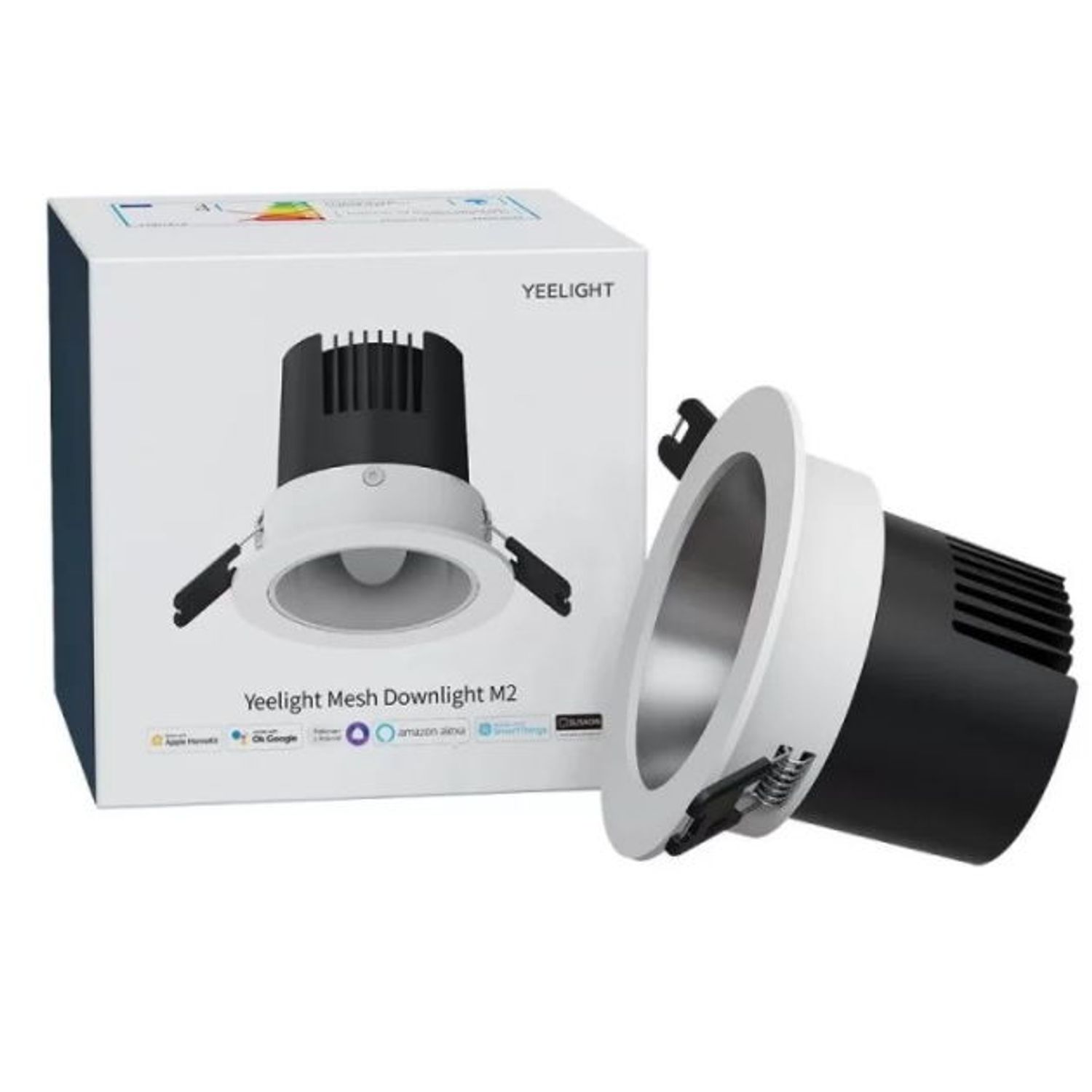Spot Smart LED Yeelight Mesh Downlight M2, 5W, 350 lm (Alb) fotografia produsului