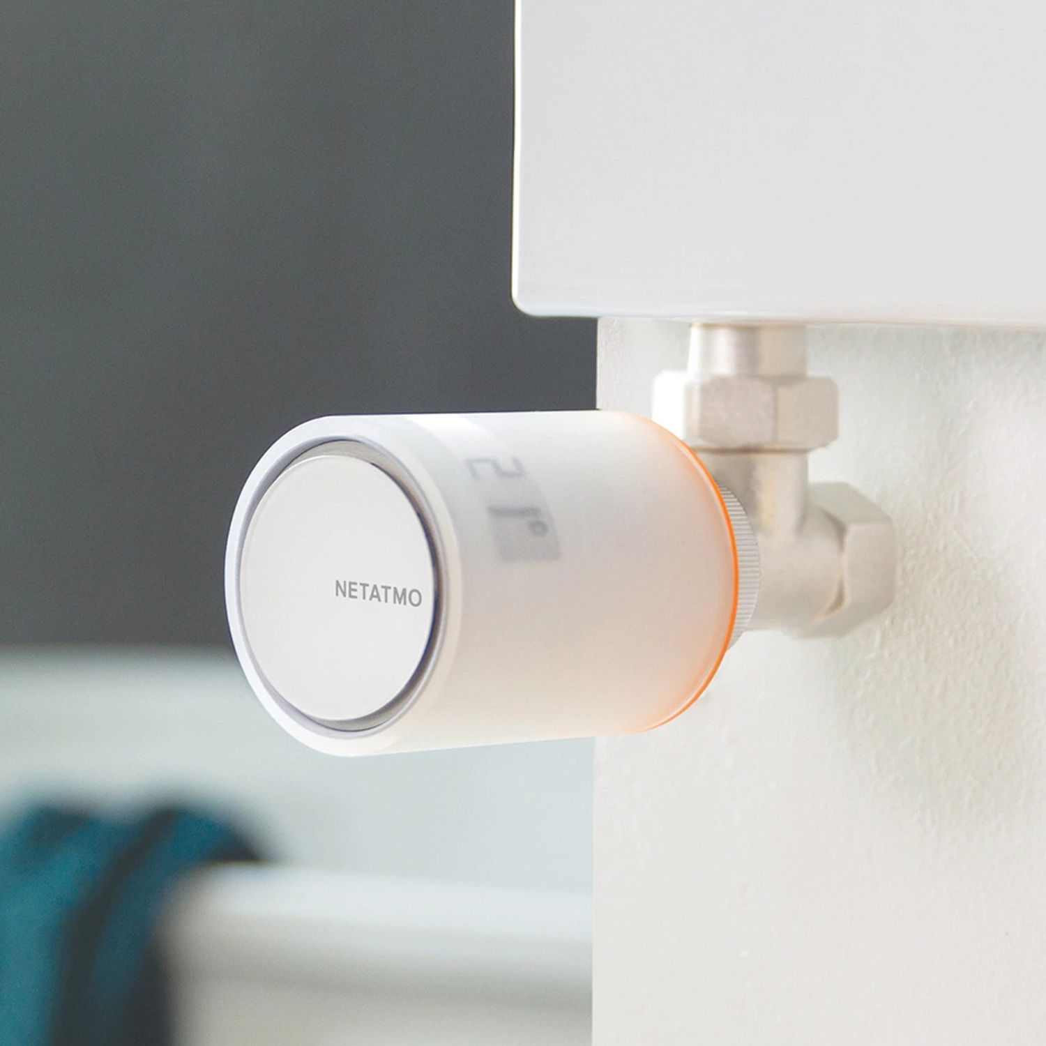 Cap termostat Netatmo, Wi-Fi, Control aplicatie, Programare, 4 Culori interschimbabile fotografia produsului View 4 L