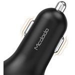 Modulator FM Mcdodo CC-6880, Dual USB, display, 3.1 A, bluetooth 4.2 (Negru) fotografia produsului View 9 S
