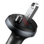 Modulator FM Mcdodo CC-6880, Dual USB, display, 3.1 A, bluetooth 4.2 (Negru) fotografia produsului View 10 S