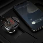 Modulator FM Mcdodo CC-6880, Dual USB, display, 3.1 A, bluetooth 4.2 (Negru) fotografia produsului View 5 S