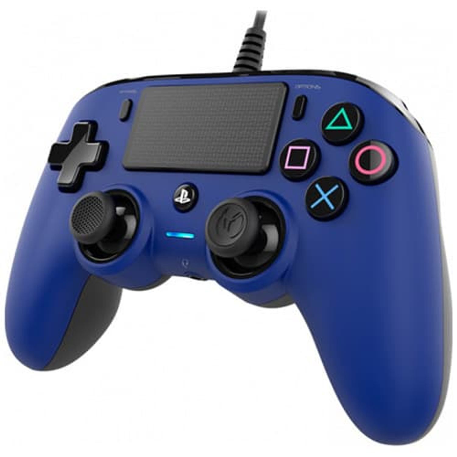 Controller cu fir Nacon Compact pentru Playstation 4, Albastru fotografia produsului View 2 L