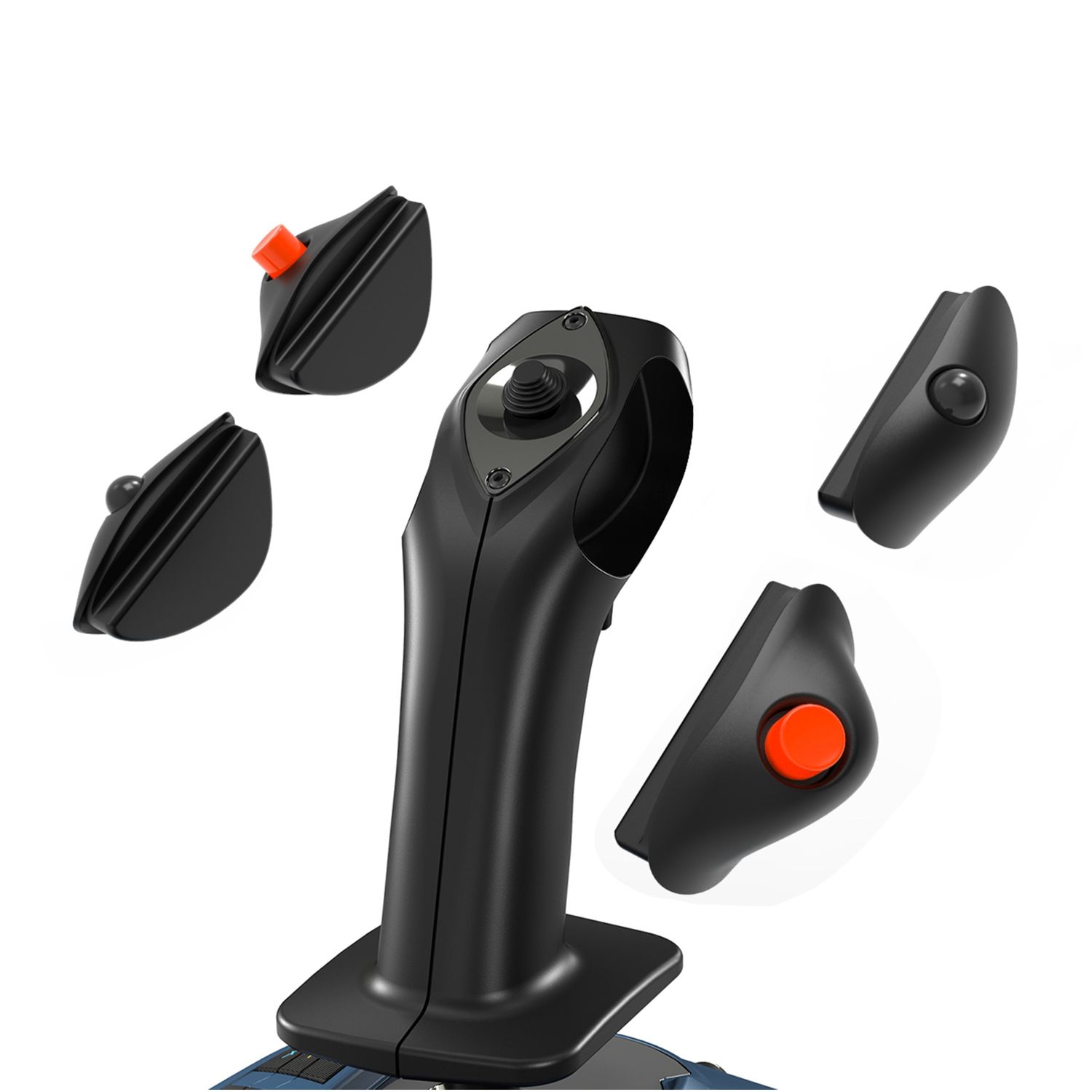 Joystick Thrustmaster TCA Sidestick X Airbus Edition pentru Xbox, PC (Negru/Albastru) fotografia produsului View 5 L
