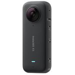 Camera Video de Actiune Insta360 X3, 5.7K, 360&deg;, Bluetooth, Waterproof, Microfon (Negru) fotografia produsului View 2 S