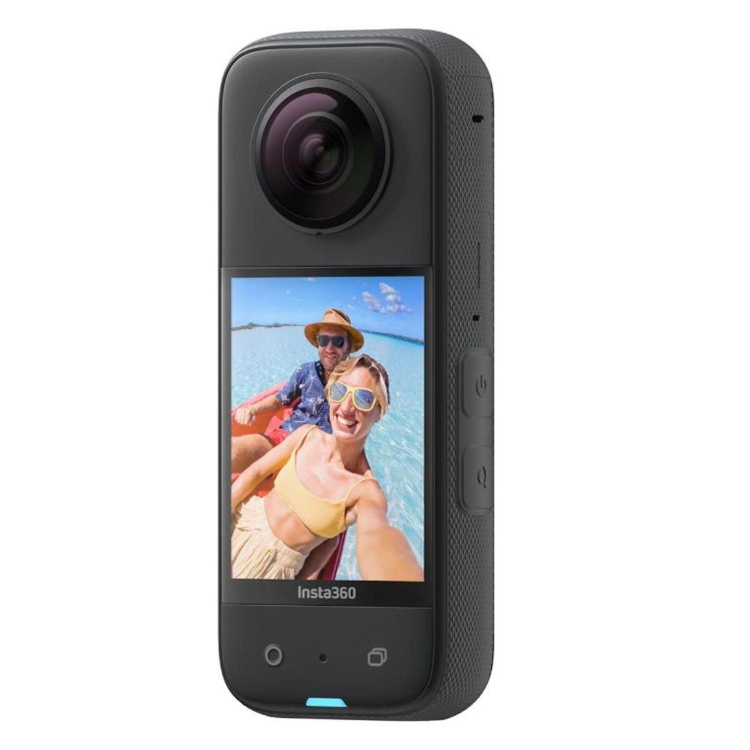 Camera Video de Actiune Insta360 X3, 5.7K, 360&deg;, Bluetooth, Waterproof, Microfon (Negru) fotografia produsului View 6 L