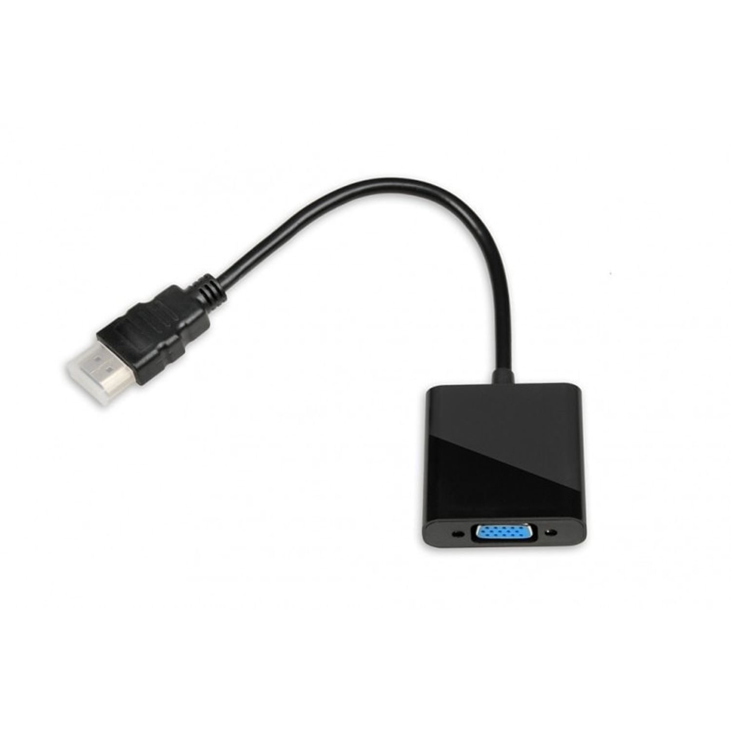 Adaptor video iBox IAHV01, HDMI la VGA (Negru) fotografia produsului View 2 L