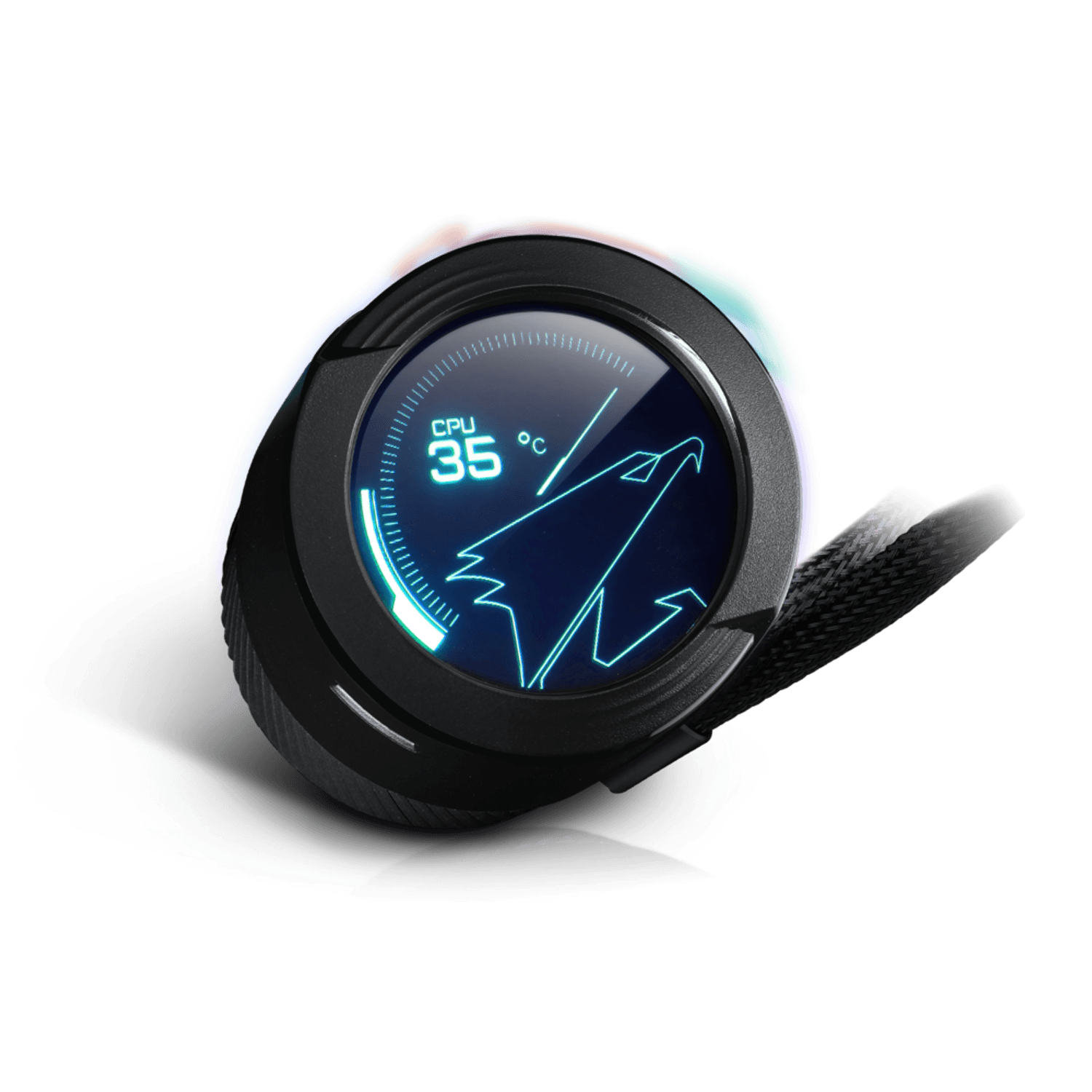 Cooler Procesor Gigabyte AORUS WATERFORCE X 360 ARGB, compatibil AMD/Intel fotografia produsului View 2 L