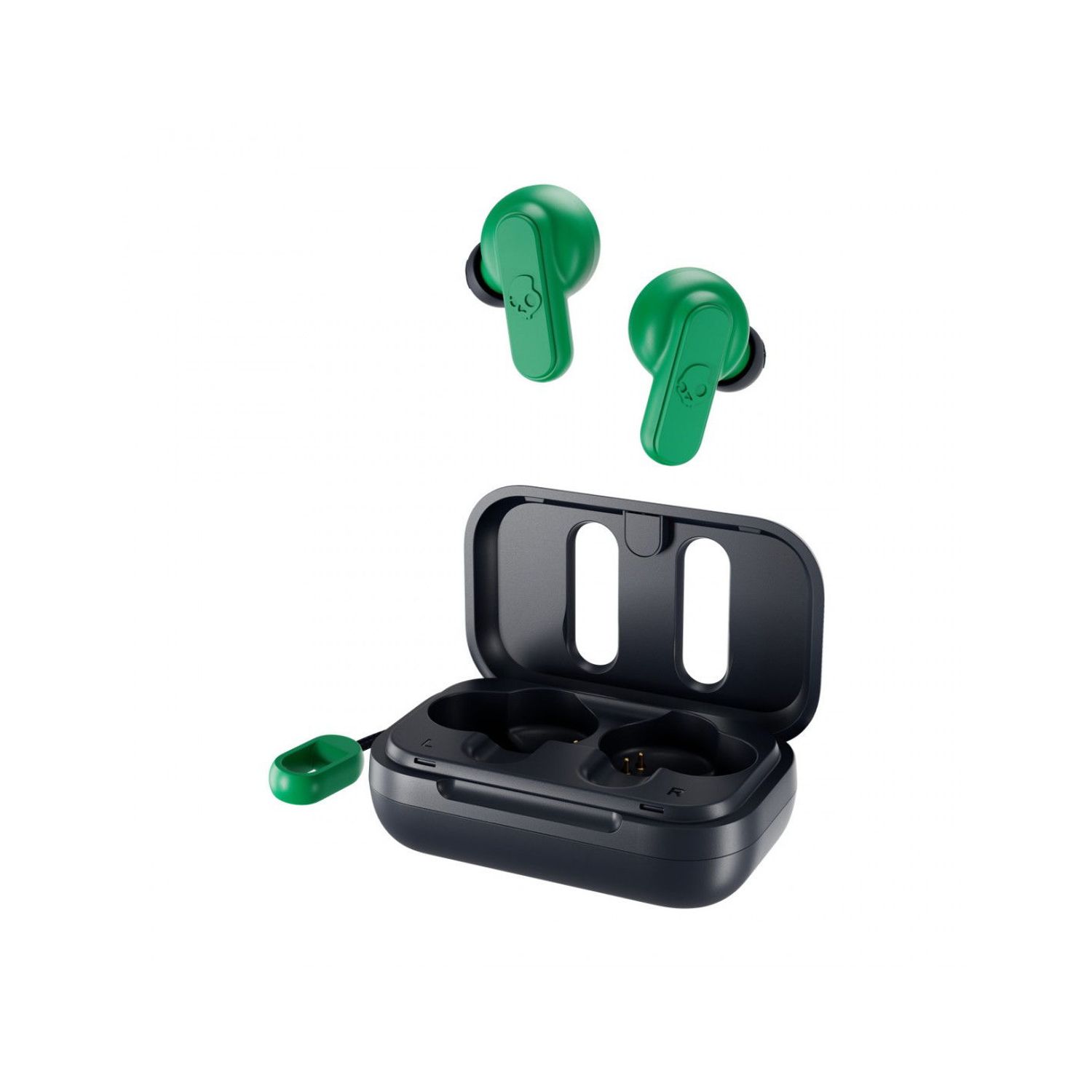 Casti True Wireless Skullcandy Dime S2DMW-P750, Waterproof IP55, Bluetooth 5.0, Microfon (Verde) fotografia produsului