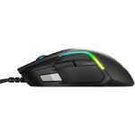 Mouse Gaming SteelSeries Rival 5, USB, iluminare RGB (Negru) fotografia produsului View 2 S