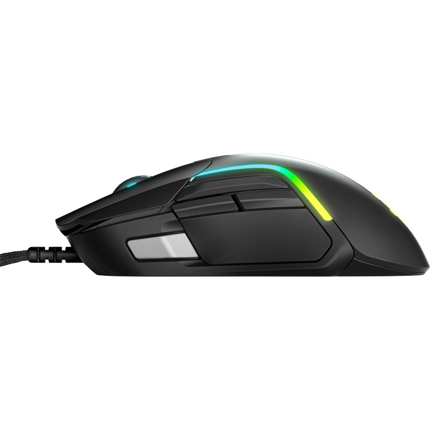 Mouse Gaming SteelSeries Rival 5, USB, iluminare RGB (Negru) fotografia produsului View 2 L