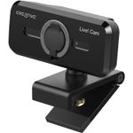 Camere web CREATIVE LIVE! CAM SYNC V2 1080P, Auto Mute si Noise Cancellation, 2 microfoane fotografia produsului View 3 S