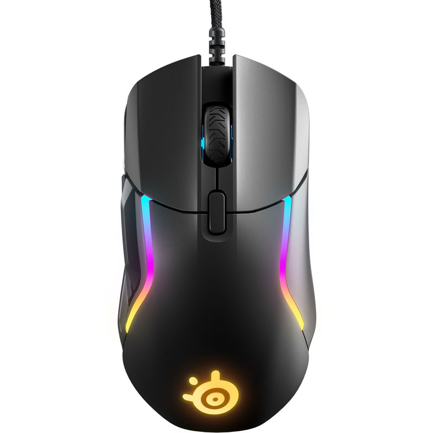 Mouse Gaming SteelSeries Rival 5, USB, iluminare RGB (Negru) fotografia produsului