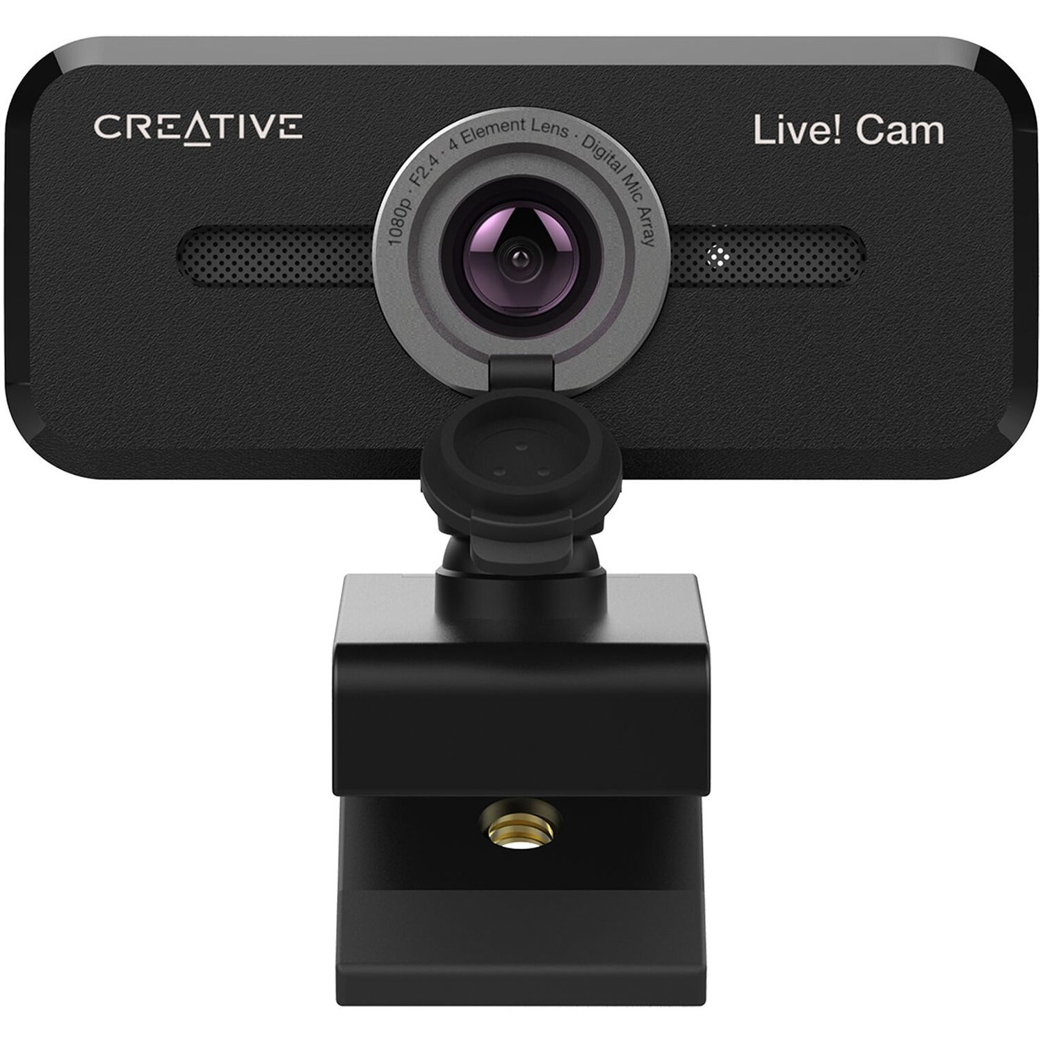 Camere web CREATIVE LIVE! CAM SYNC V2 1080P, Auto Mute si Noise Cancellation, 2 microfoane fotografia produsului View 2 L