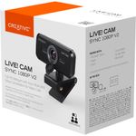 Camere web CREATIVE LIVE! CAM SYNC V2 1080P, Auto Mute si Noise Cancellation, 2 microfoane fotografia produsului View 6 S