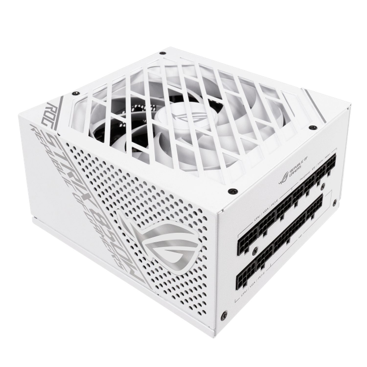 Sursa ASUS ROG Strix, 850W, 80+ Gold, Full Modulara (Alb) fotografia produsului View 8 L