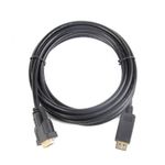 Cablu GEMBIRD CC-DPM-DVIM-6, DisplayPort - DVI-D DL, 1.8m, Full HD/60Hz (Negru) fotografia produsului View 2 S