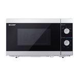 Cuptor cu microunde Sharp YC-MS01-ES, 20L, 800W (Argintiu) fotografia produsului