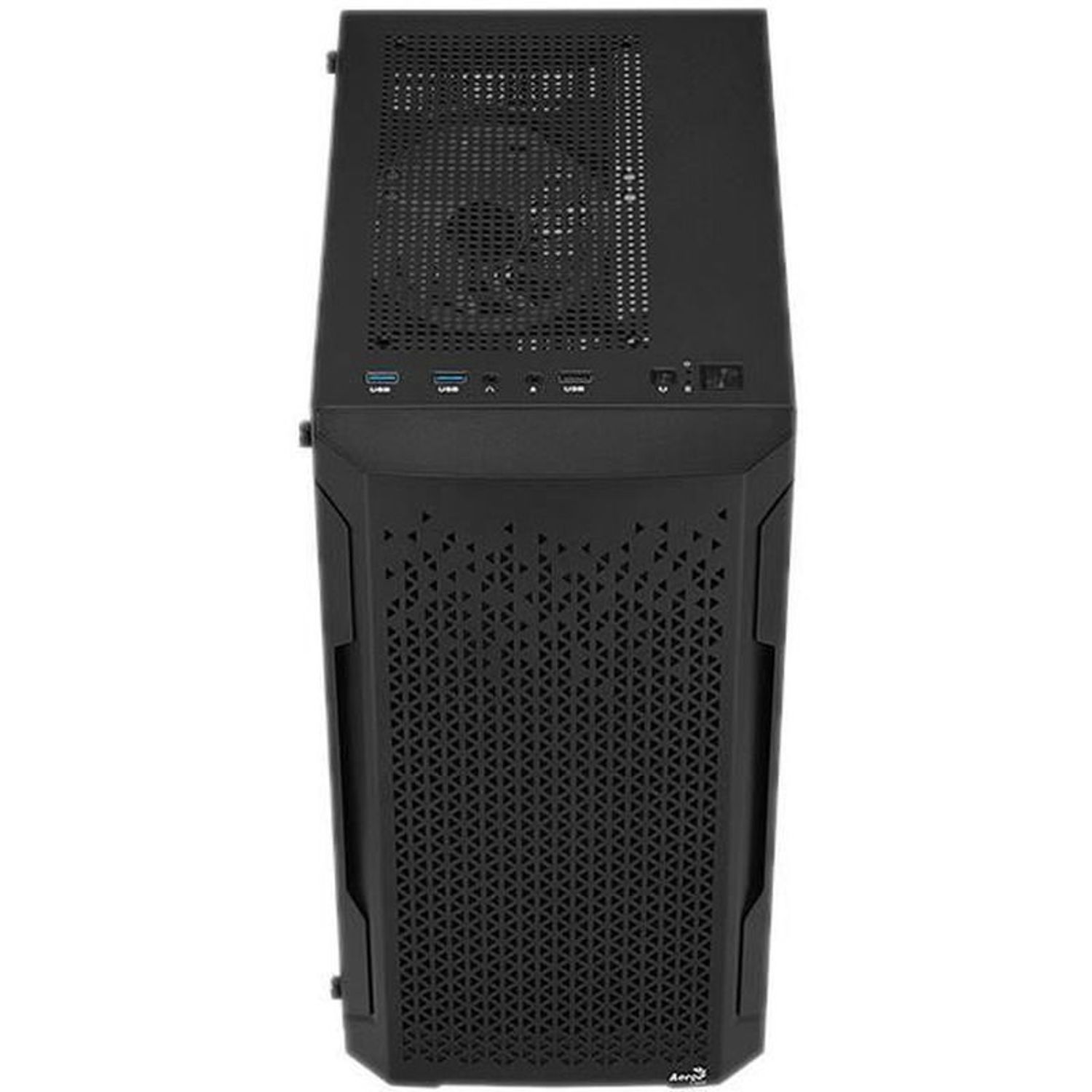 Carcasa Aerocool Trinity V2, Mini Tower, Tempered glass (Negru) fotografia produsului View 3 L