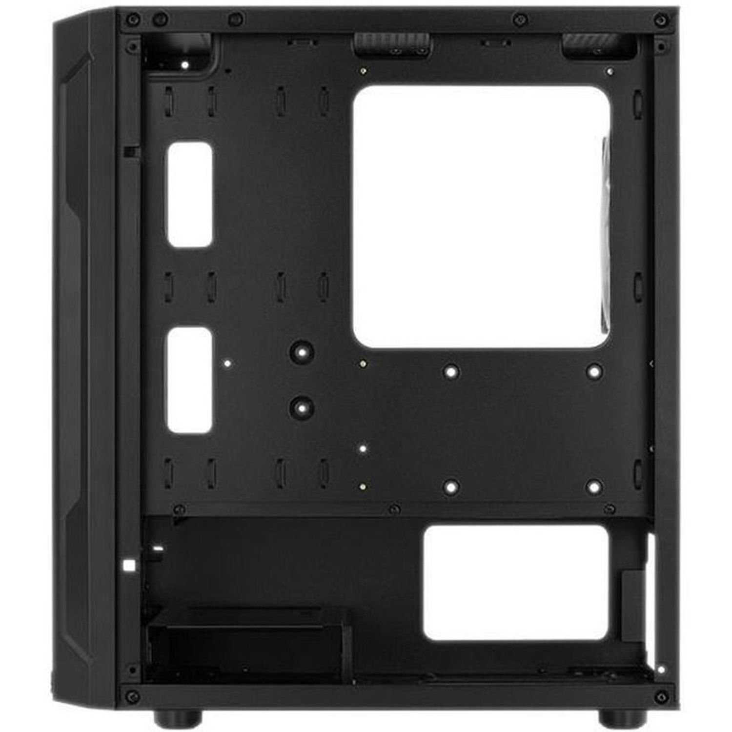 Carcasa Aerocool Trinity V2, Mini Tower, Tempered glass (Negru) fotografia produsului View 5 L