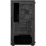 Carcasa Aerocool Trinity V2, Mini Tower, Tempered glass (Negru) fotografia produsului View 6 S