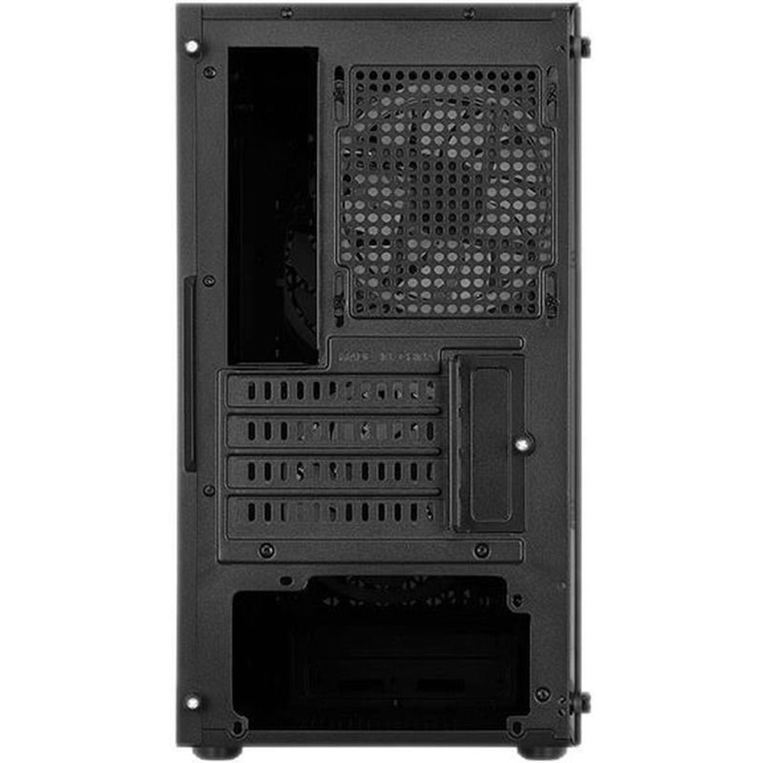 Carcasa Aerocool Trinity V2, Mini Tower, Tempered glass (Negru) fotografia produsului View 6 L