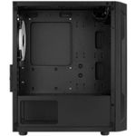 Carcasa Aerocool Trinity V2, Mini Tower, Tempered glass (Negru) fotografia produsului View 7 S