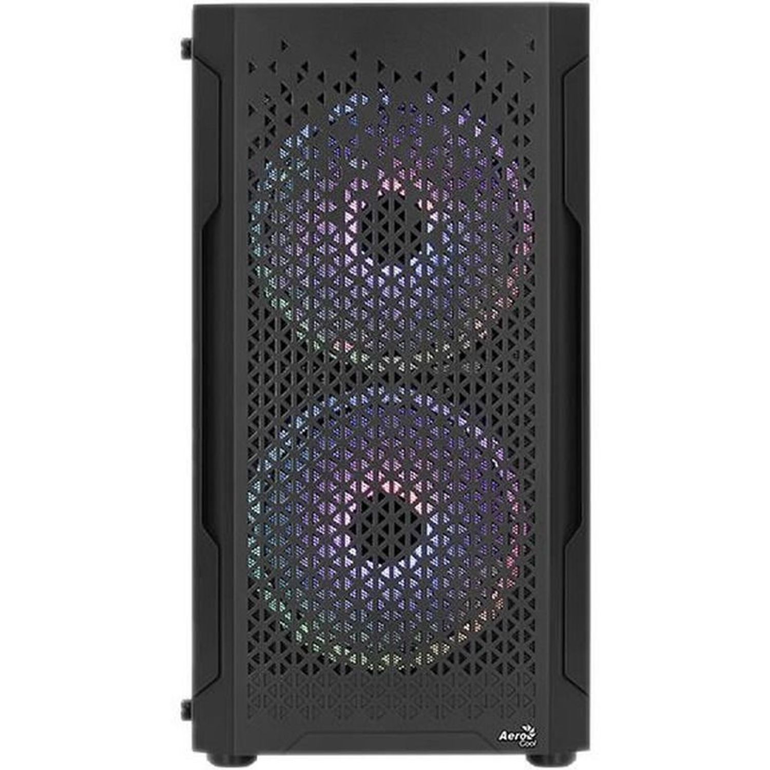 Carcasa Aerocool Trinity V2, Mini Tower, Tempered glass (Negru) fotografia produsului View 4 L