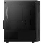 Carcasa Aerocool Trinity V2, Mini Tower, Tempered glass (Negru) fotografia produsului View 8 S