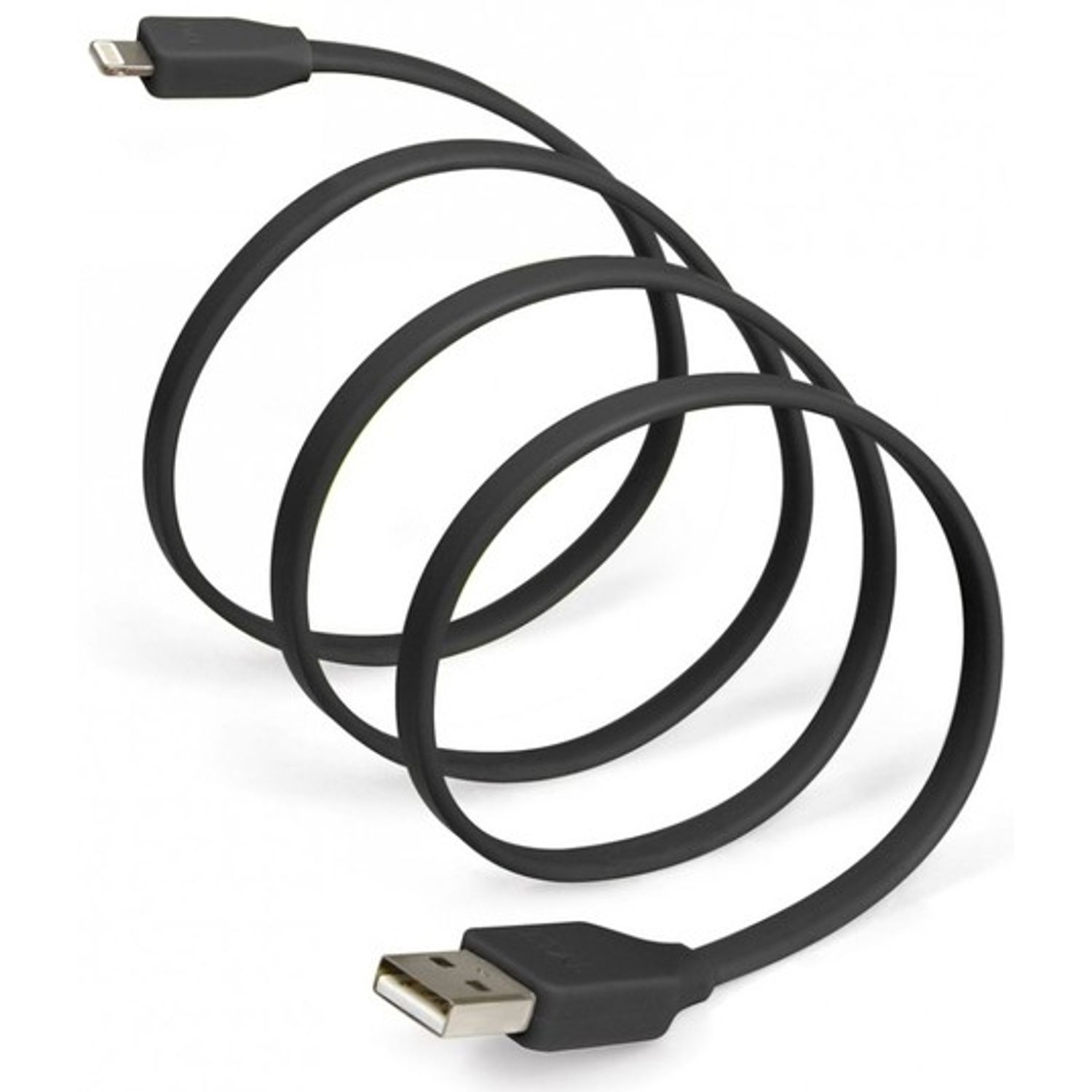 Cablu de date Tylt Gen II, Lightning, 1m (Negru) fotografia produsului