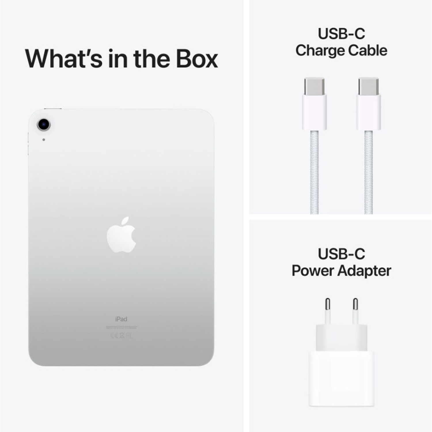 Tableta Apple iPad 10 (2022), Procesor A14 Bionic Hexa-Core, IPS LED Capacitive touchscreen 10.9", 64GB Flash, - 0194253387374 fotografia produsului View 3 L