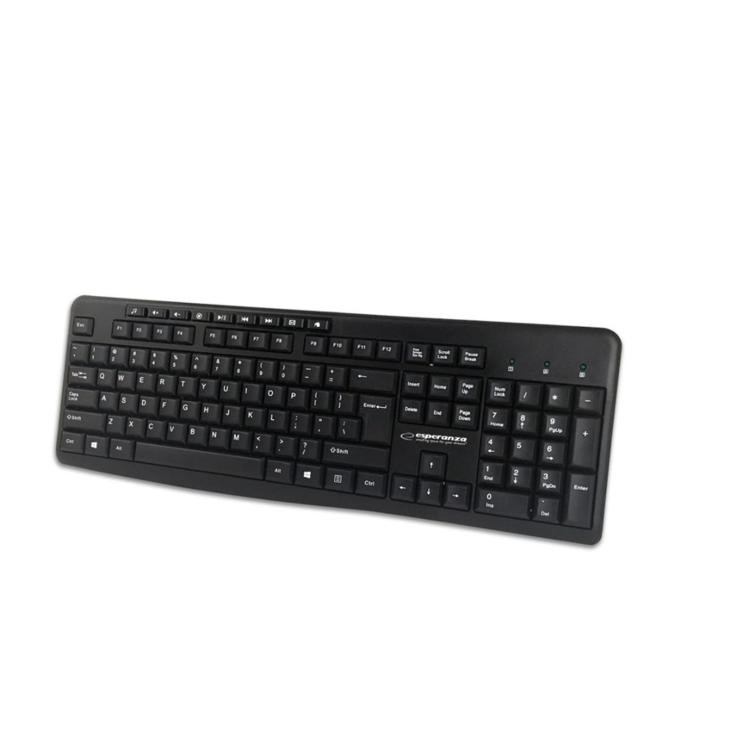 Kit Tastatura si Mouse ESPERANZA ARVADA (Negru) fotografia produsului View 2 L