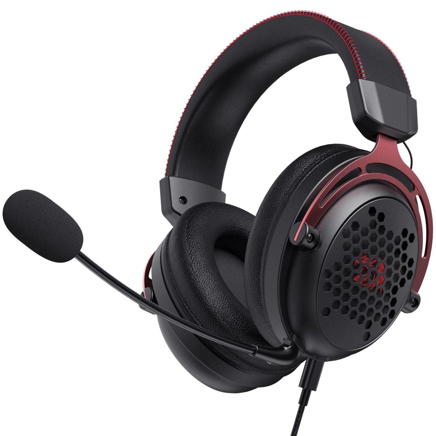 Casti Gaming Redragon Diomedes, Microfon, Jack 3.5mm (Negru) fotografia produsului View 3 L