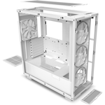 Carcasa NZXT H7 Elite 2023, MidTower, Tempered glass (Alb) fotografia produsului View 4 S