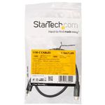 Cablu StarTech USB2C5C50CM, USB Type-C, 0.5m (Negru) fotografia produsului View 3 S