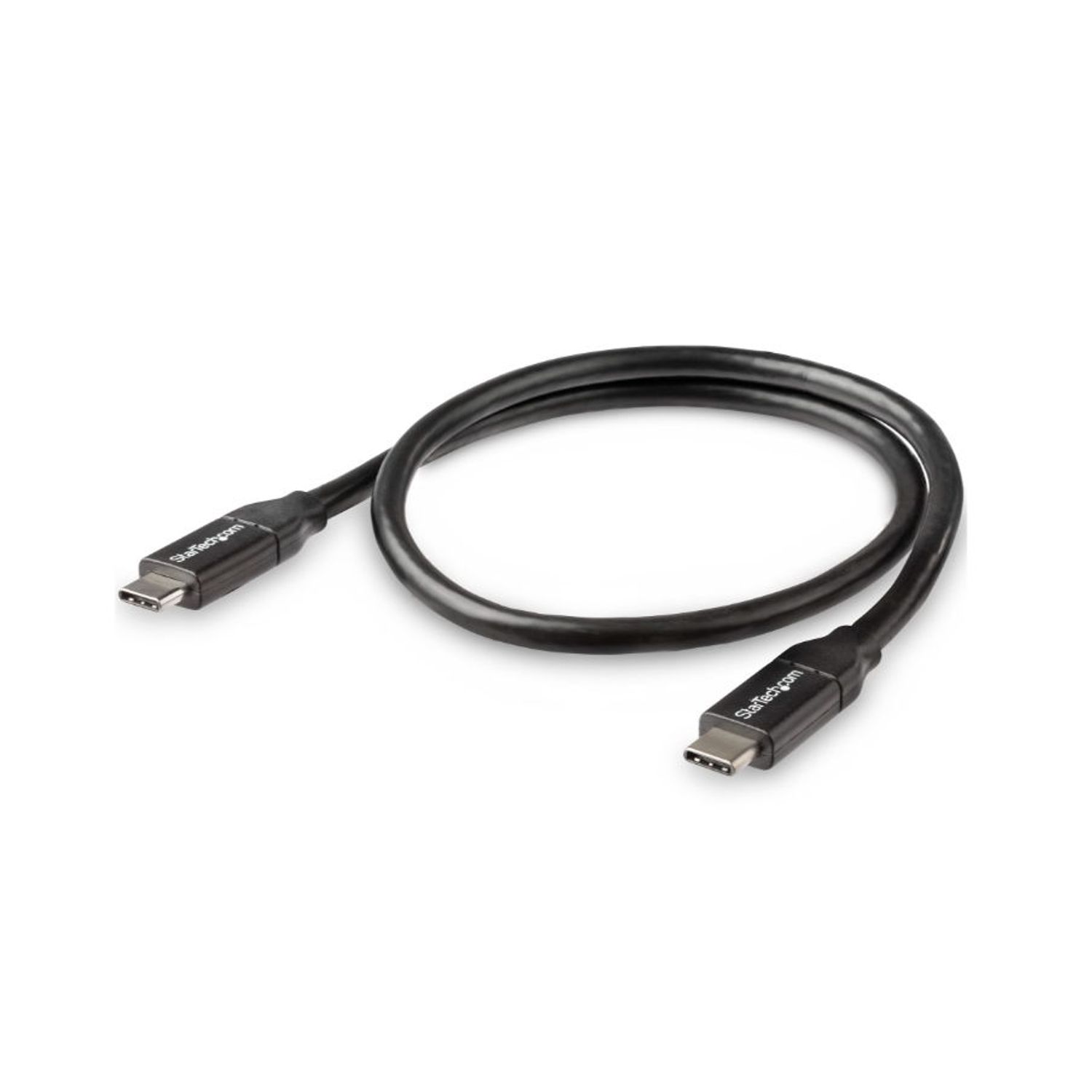 Cablu StarTech USB2C5C50CM, USB Type-C, 0.5m (Negru) fotografia produsului View 2 L
