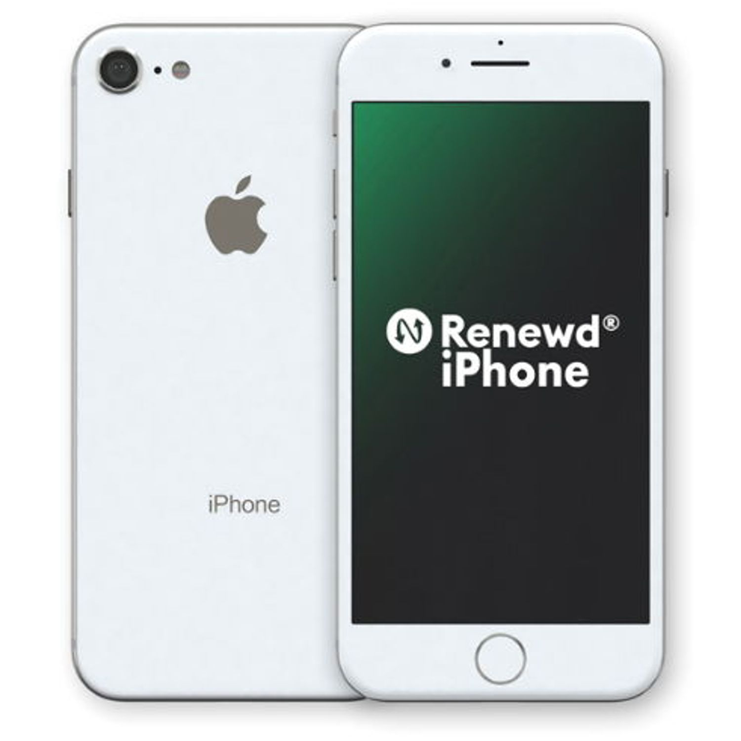 Telefon Mobil Renewd iPhone 8, 64GB Flash, 4G, (Argintiu) fotografia produsului View 2 L