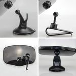Oglinda retrovizoare Ezimoov Mini EZ-1107 (Negru) fotografia produsului View 3 S