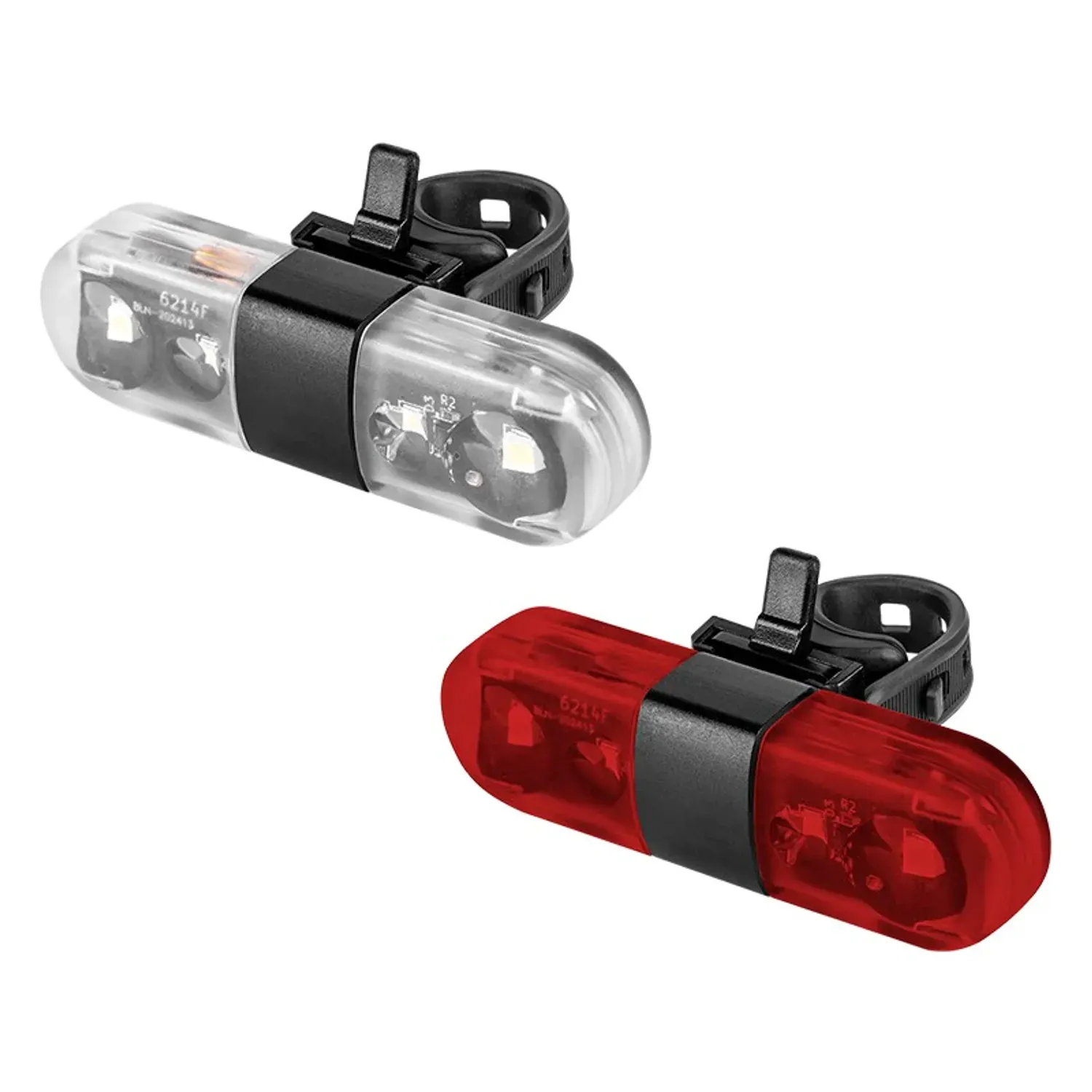Set lumini pentru bicicleta Rebel Light, USB, URZ3493 fotografia produsului