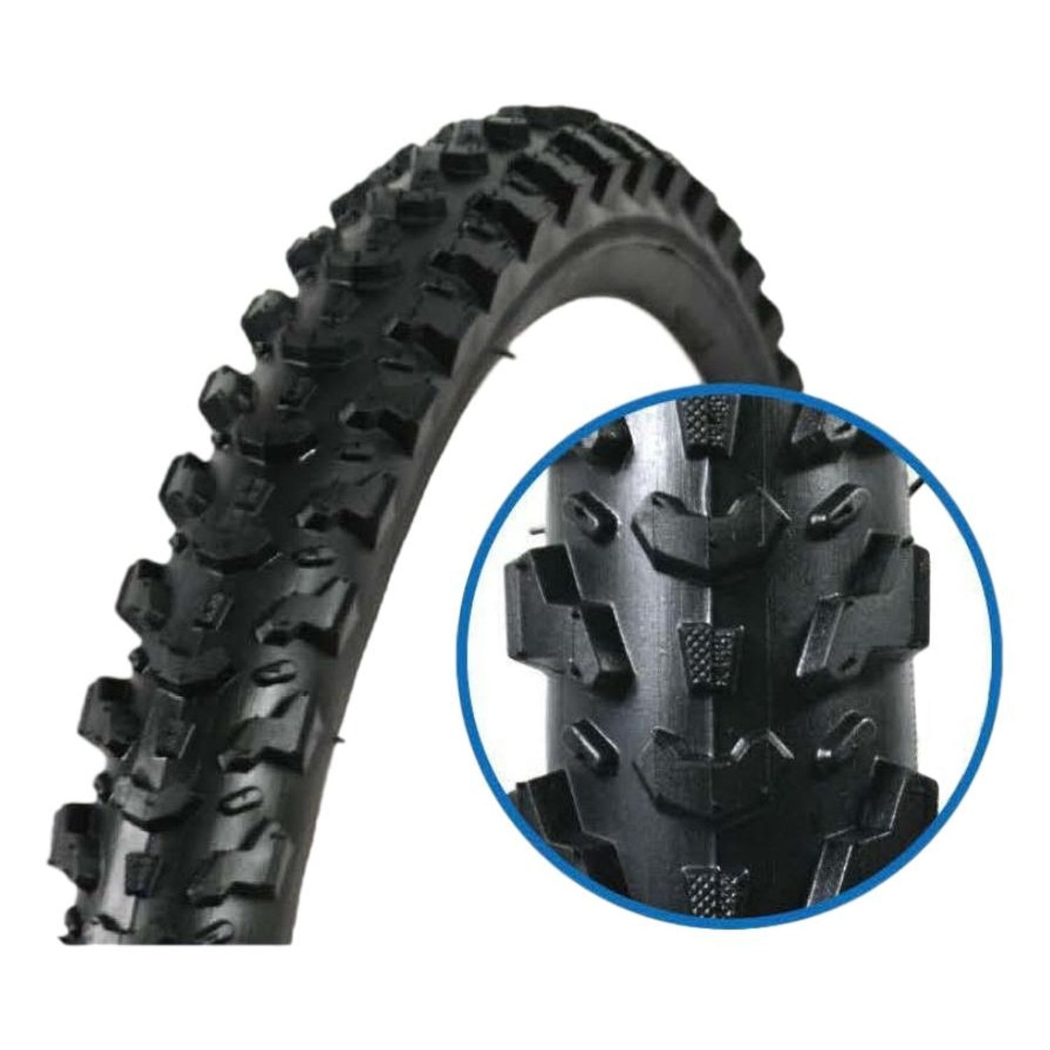 Anvelopa Bicicleta Colienlli ZY-062 - 26 x 1.95 Inch, Negru fotografia produsului