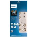 Prelungitor Philips SPN7060WA, 6 prize, USB (Alb) fotografia produsului View 2 S