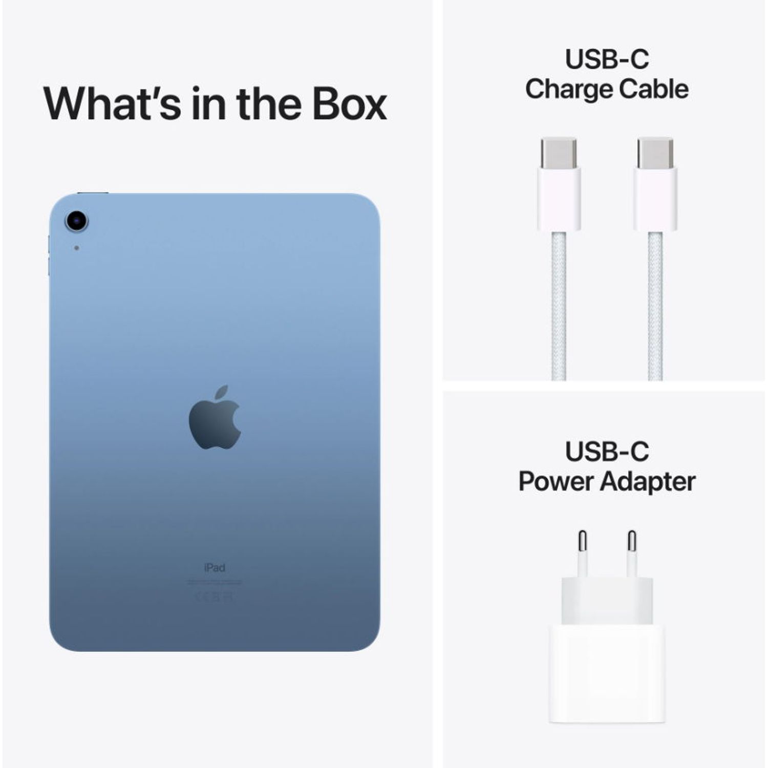 Tableta Apple iPad 10 (2022), Procesor A14 Bionic Hexa-Core, IPS LED Capacitive touchscreen 10.9", 64GB Flash, - 0194253387640 fotografia produsului View 3 L