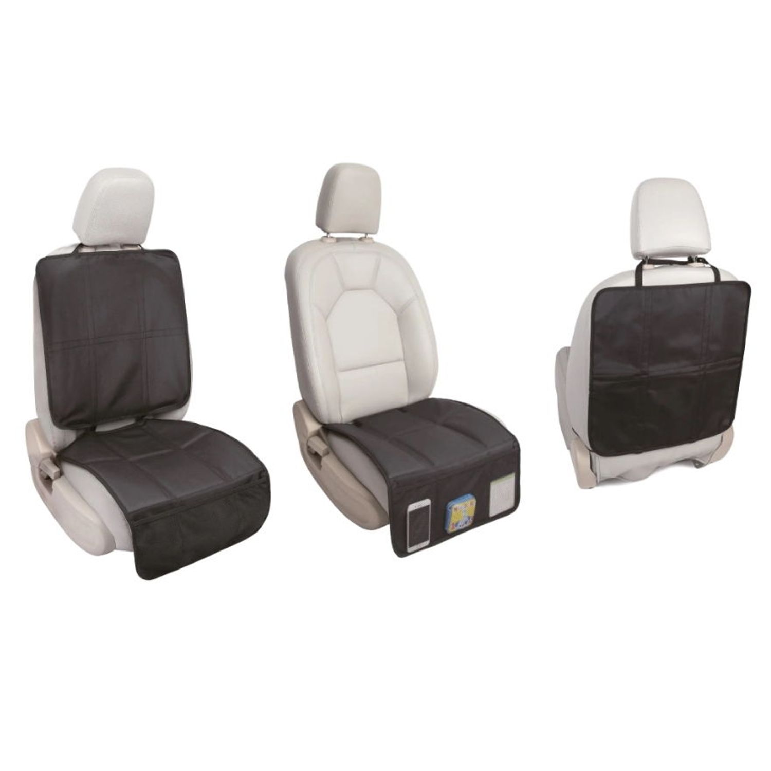 Protectie bancheta Ezimoov 3 in 1 EZ-1201, Eco friendly (Negru) fotografia produsului View 3 L