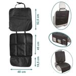 Protectie bancheta Ezimoov 3 in 1 EZ-1201, Eco friendly (Negru) fotografia produsului View 8 S