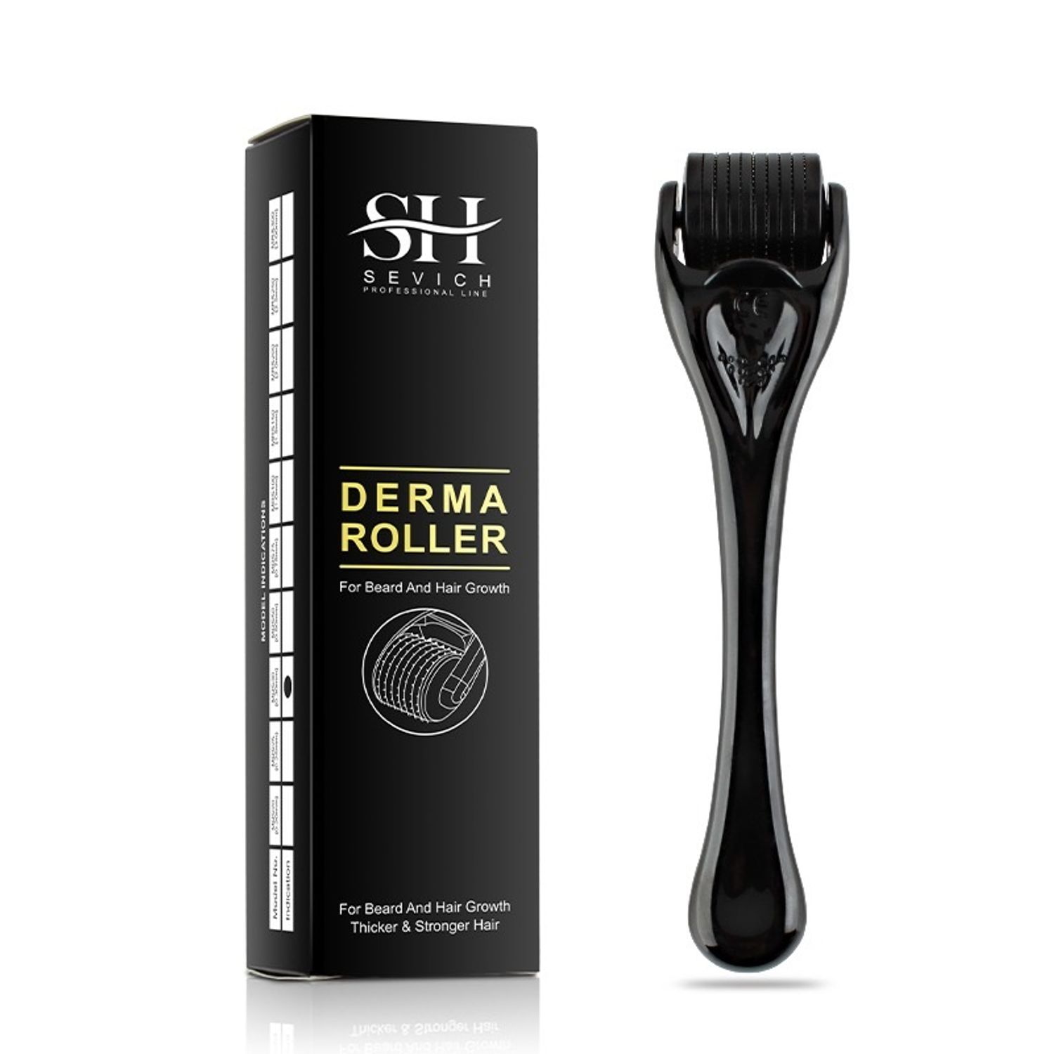 Pachet crestere barba si par, ulei CHEBE, Derma-roller, Sevich fotografia produsului View 6 L