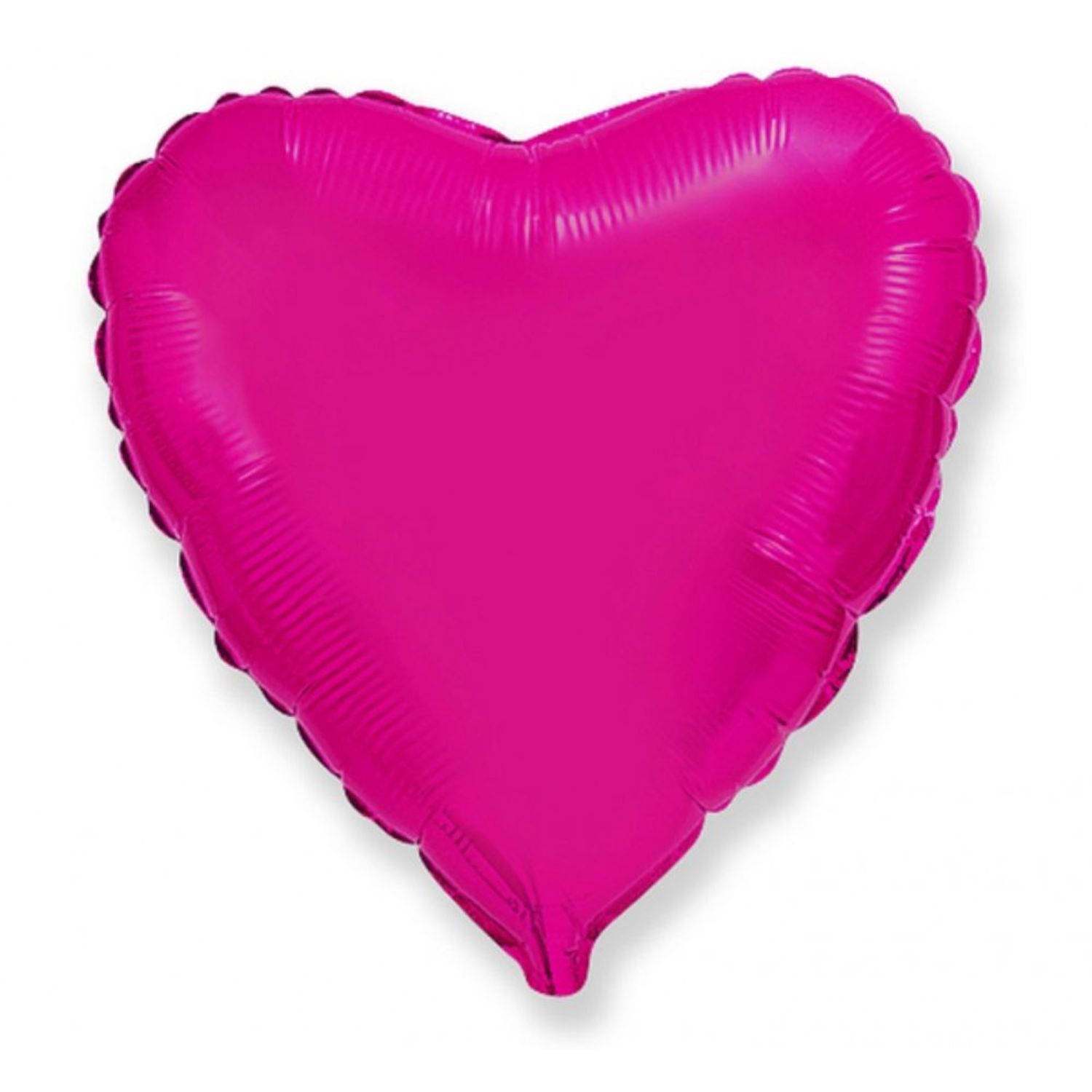 Balon folie in forma de inima, roz, 45 cm fotografia produsului