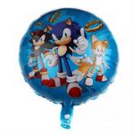 Balon folie Sonic pentru petrecere, 45 cm fotografia produsului