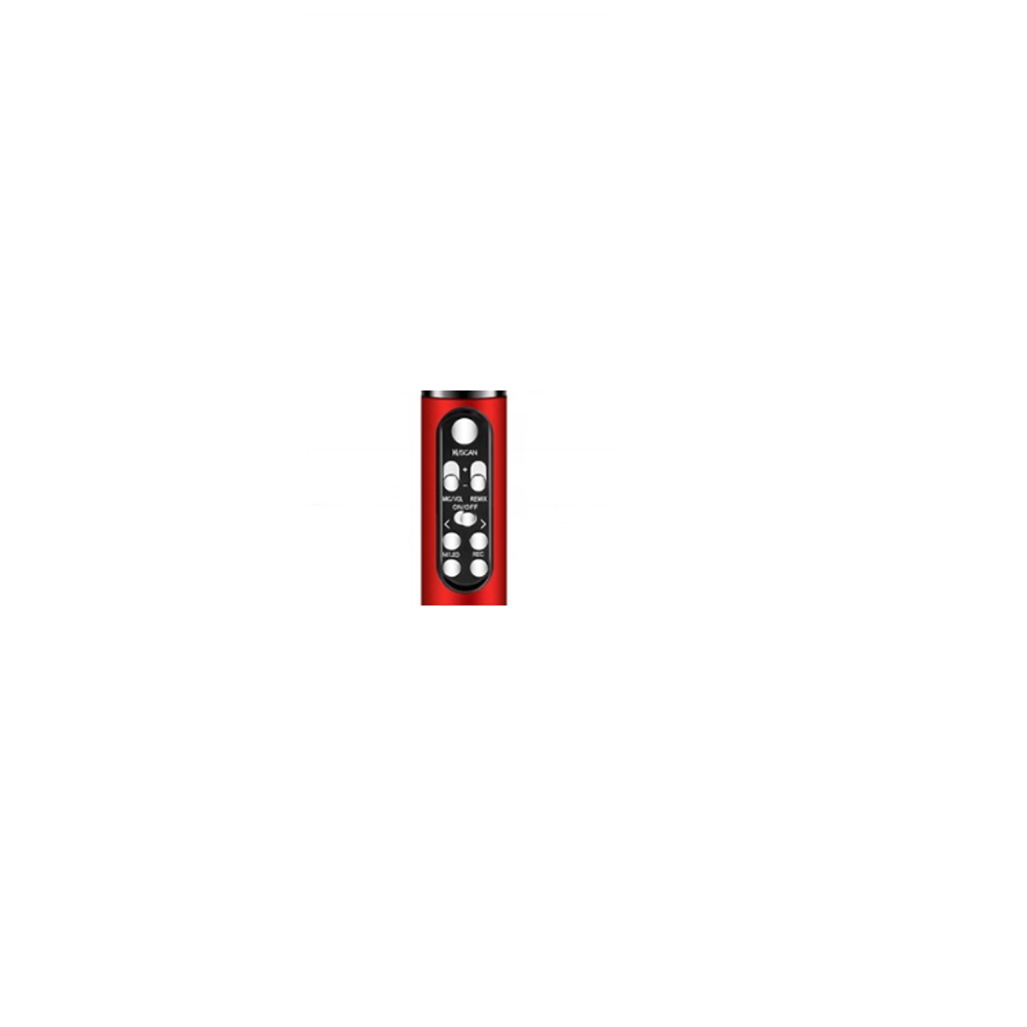 Microfon Karaoke, KlaussTech, cu Bluetooth, LED, 3W, 1200 mAh, Rosu fotografia produsului View 2 L